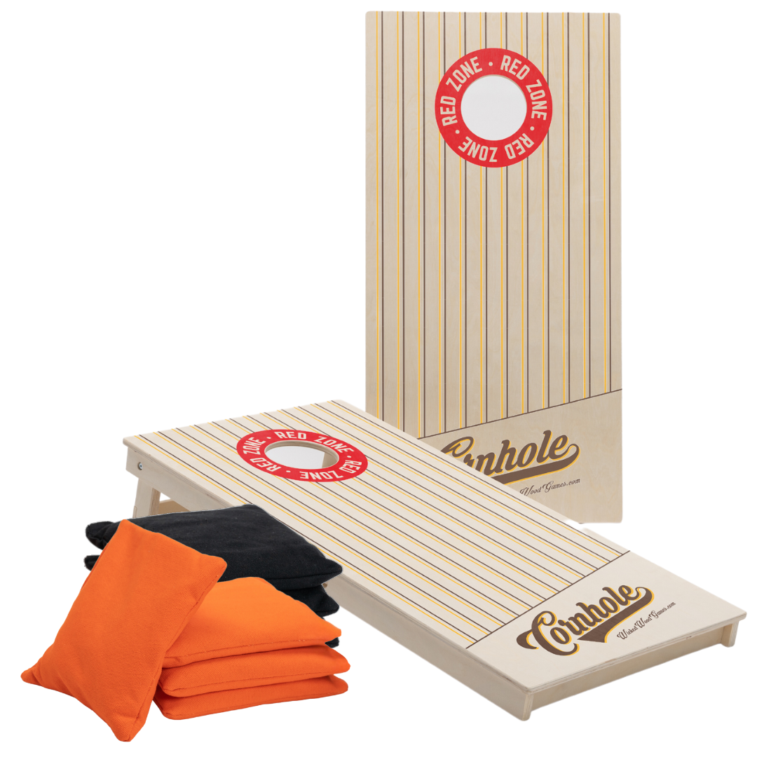 VINTAGE - Cornhole Set - 2 board / 2x4 zakjes Cornhole sets Wicked Wood Games