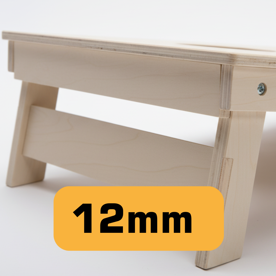 BATTLE ZONE - Cornhole Set - 2 Boards - Goedgekeurd door de American Cornhole League (ACL REC) Cornhole sets Wicked Wood Games 12mm - REC