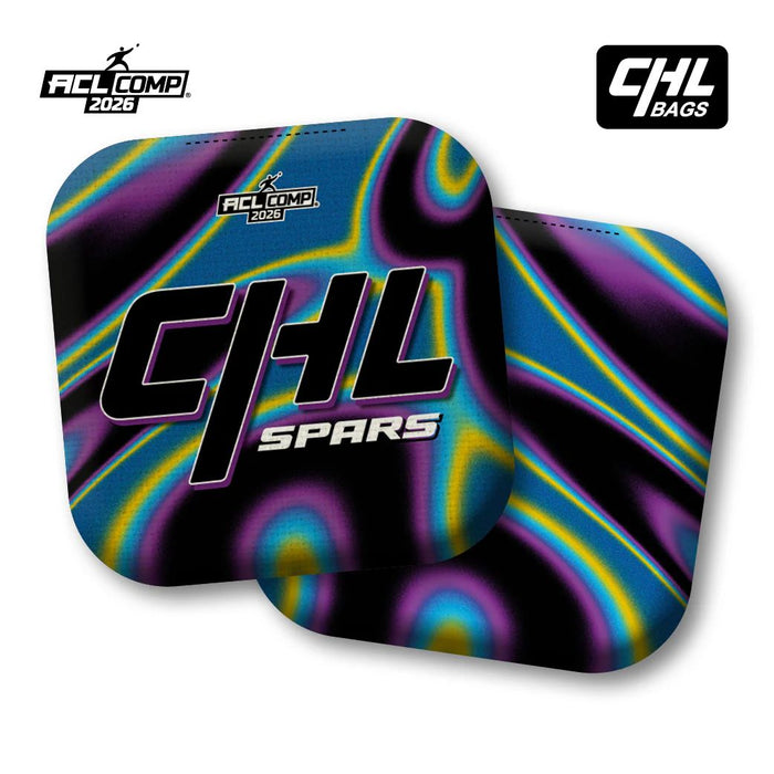CHL Bags - Spars - ACL Comp 2026 Cornhole Bags CHL Bags Purple Swirl