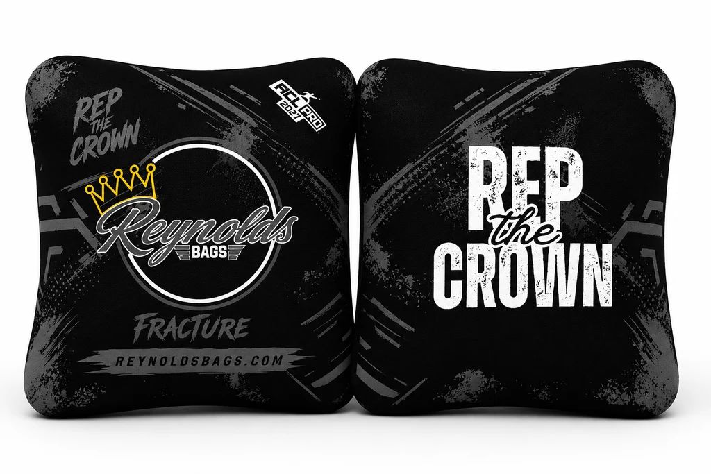 Reynolds Fracture Grey - ACL Pro 2027 Cornhole Bags