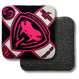 Schwarz/Rosa