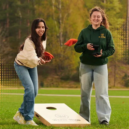 BATTLE ZONE - Cornhole Set - 2 Boards - Goedgekeurd door de American Cornhole League (ACL REC) Cornhole sets Wicked Wood Games