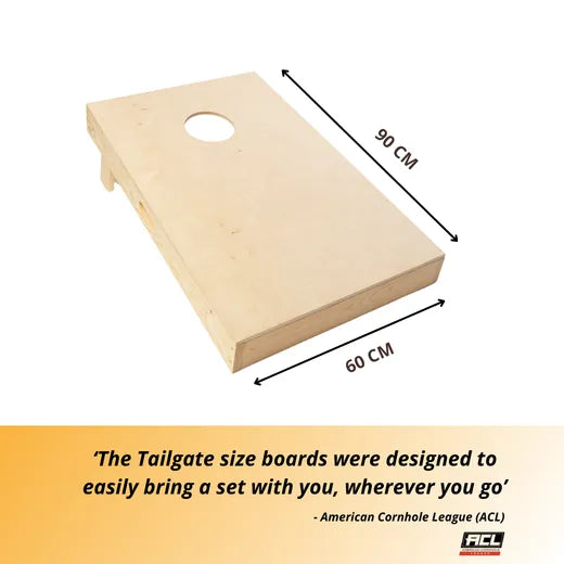 Cornhole-Set - 90x60 - Unlackiert - Wicked Wood Games Cornhole-Sets Wicked Wood Games