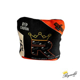 Schwarz / Orange