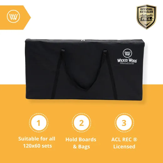 Tragetasche für Cornhole-Board - 90x60 Zubehör Wicked Wood Games