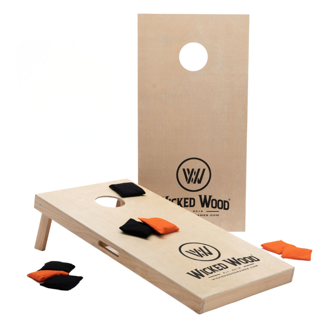 Cornhole Set - 120x60 - Wicked Wood Design Cornhole sets Wicked Wood Games
