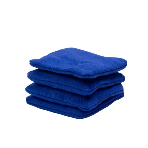 Kids Cornhole Bags - Wicked Wood - 1x4 Stück - 240gr Cornhole Bags Wicked Wood Games Blau
