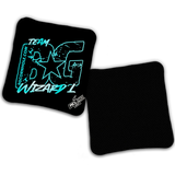 Outlined Team - Blackout - Teal