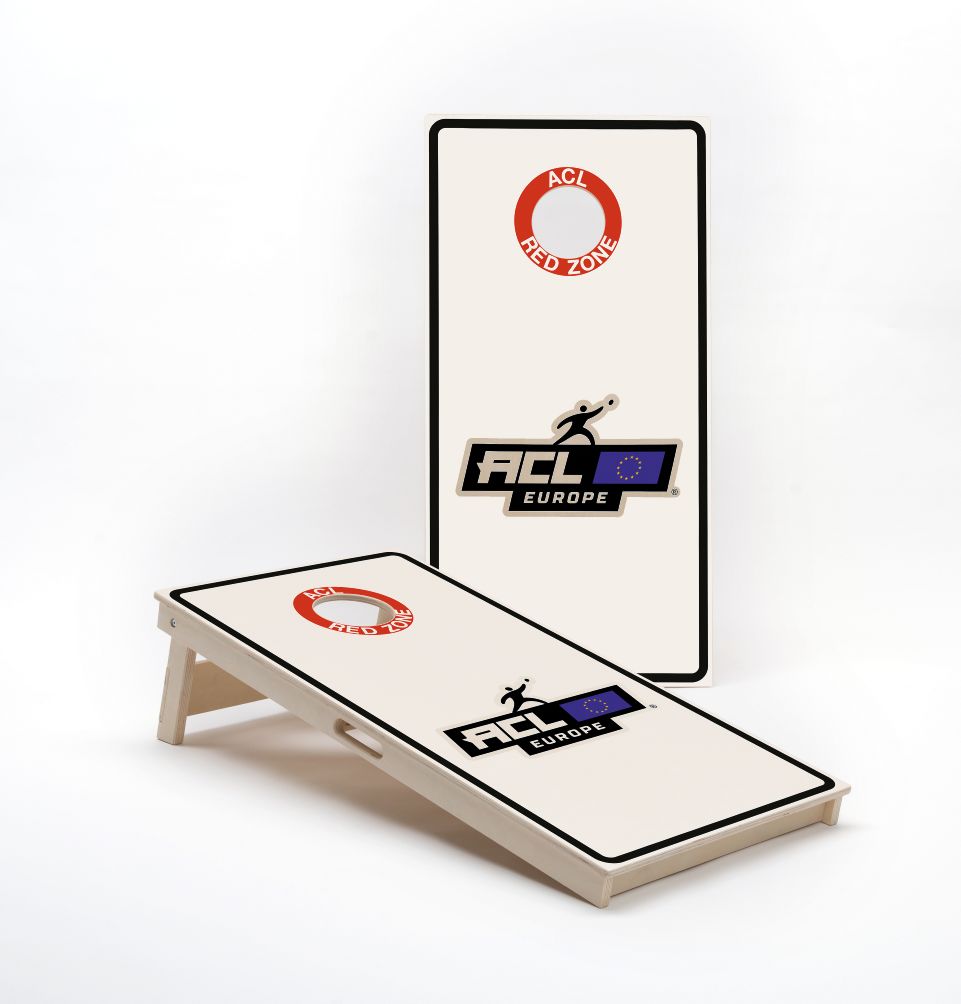 ACL Comp Set - White Cornhole sets Wicked Wood Games