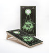 Wicked Wood - For the W - ACL Comp Boards Cornhole sets Wicked Wood Games Green